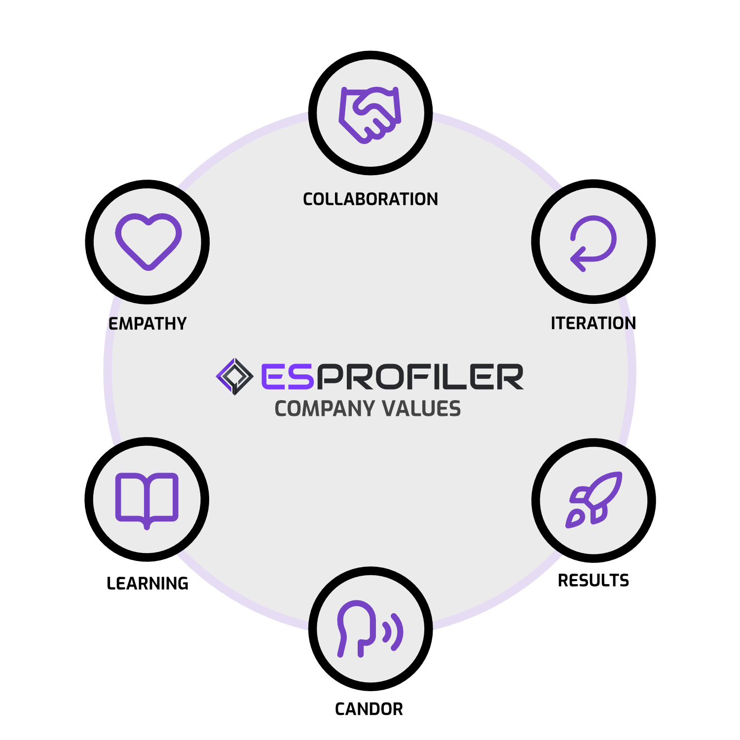 ESProfiler Company Values