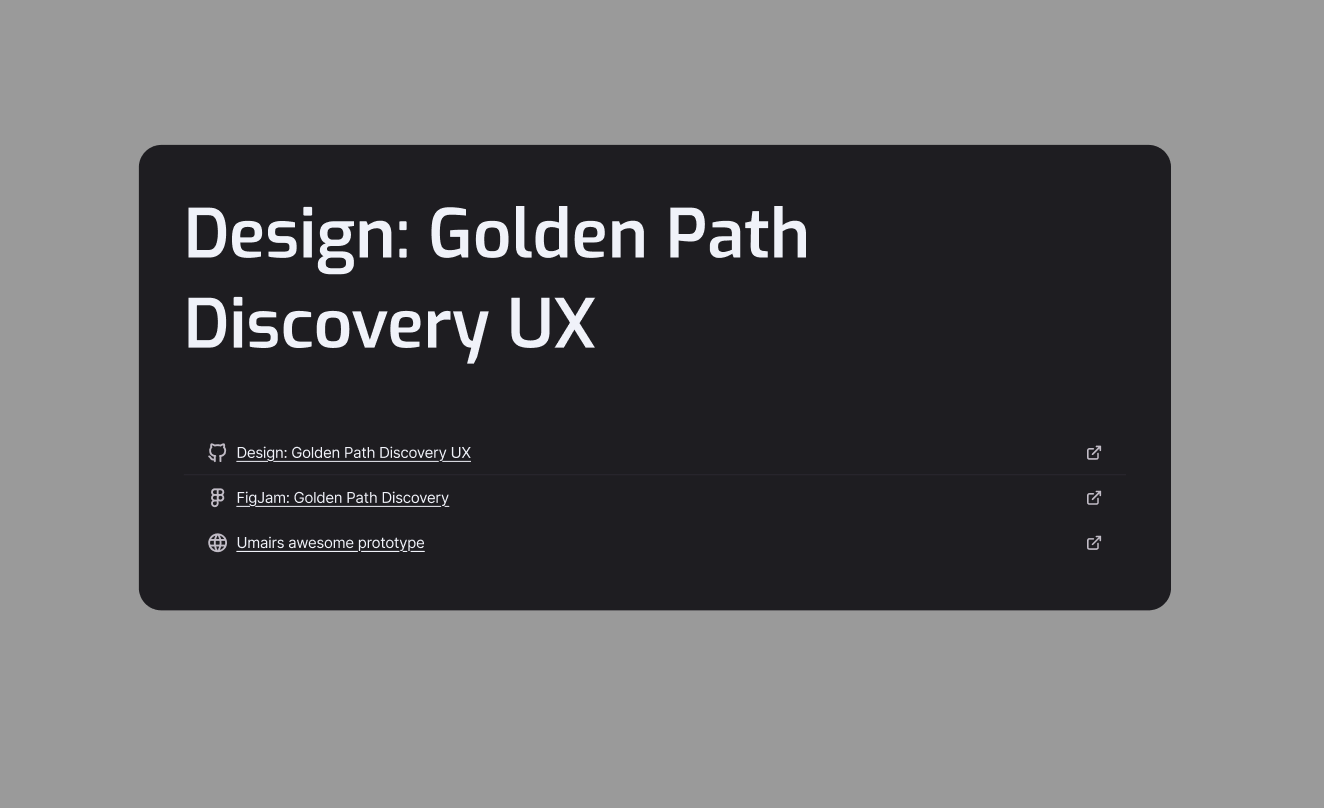 Item title in Figma